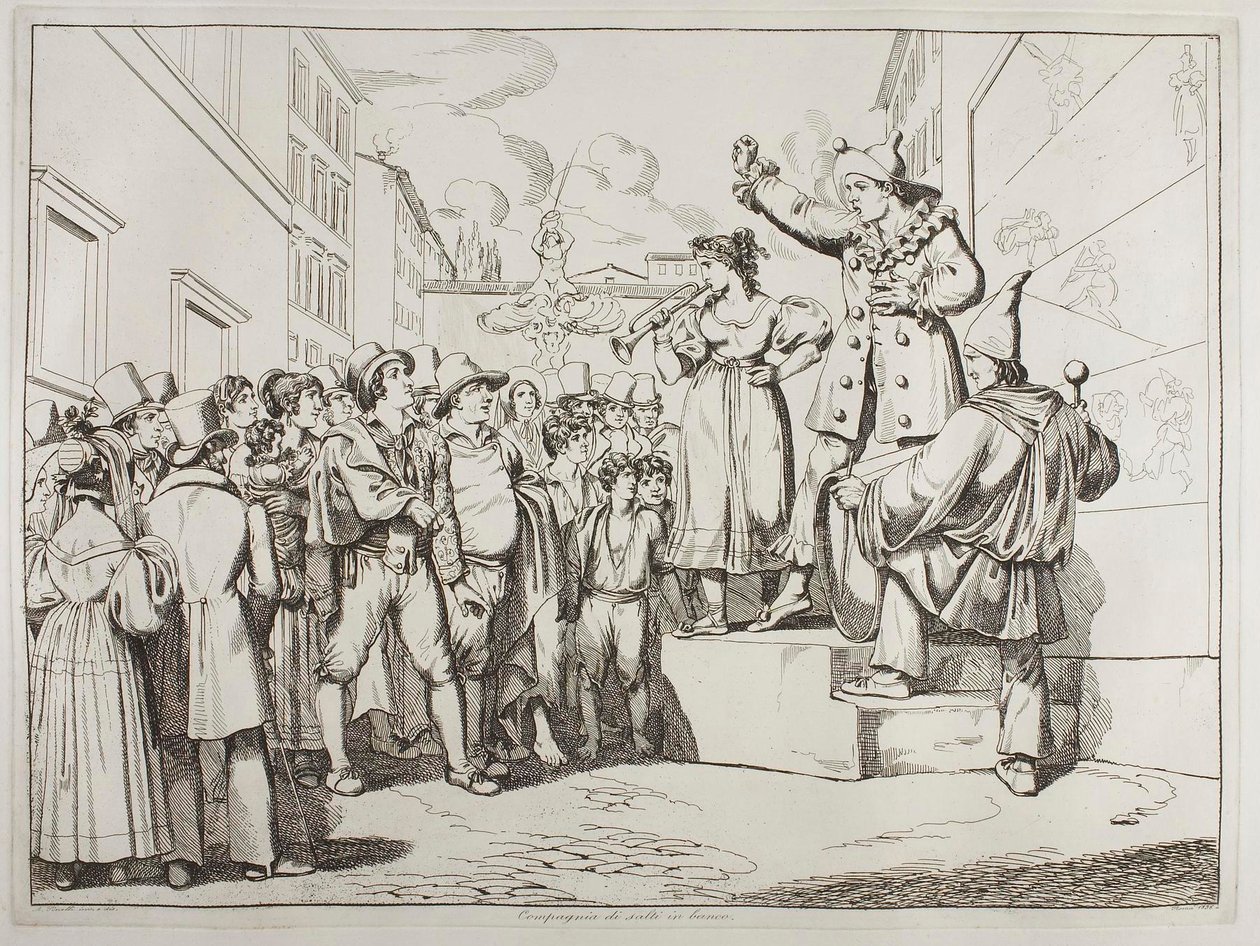 Dansekompagniets forestilling af Achille Pinelli