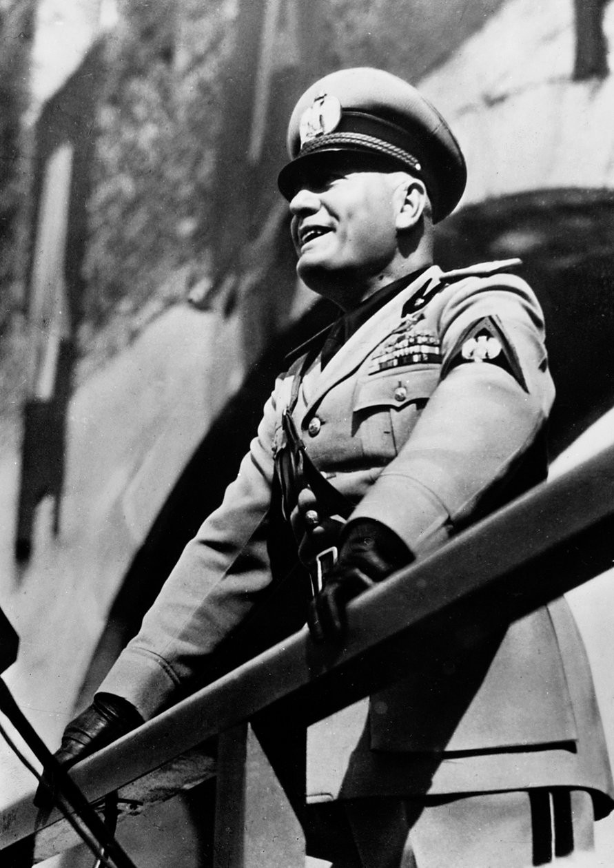 Benito Mussolini af Achille Villani