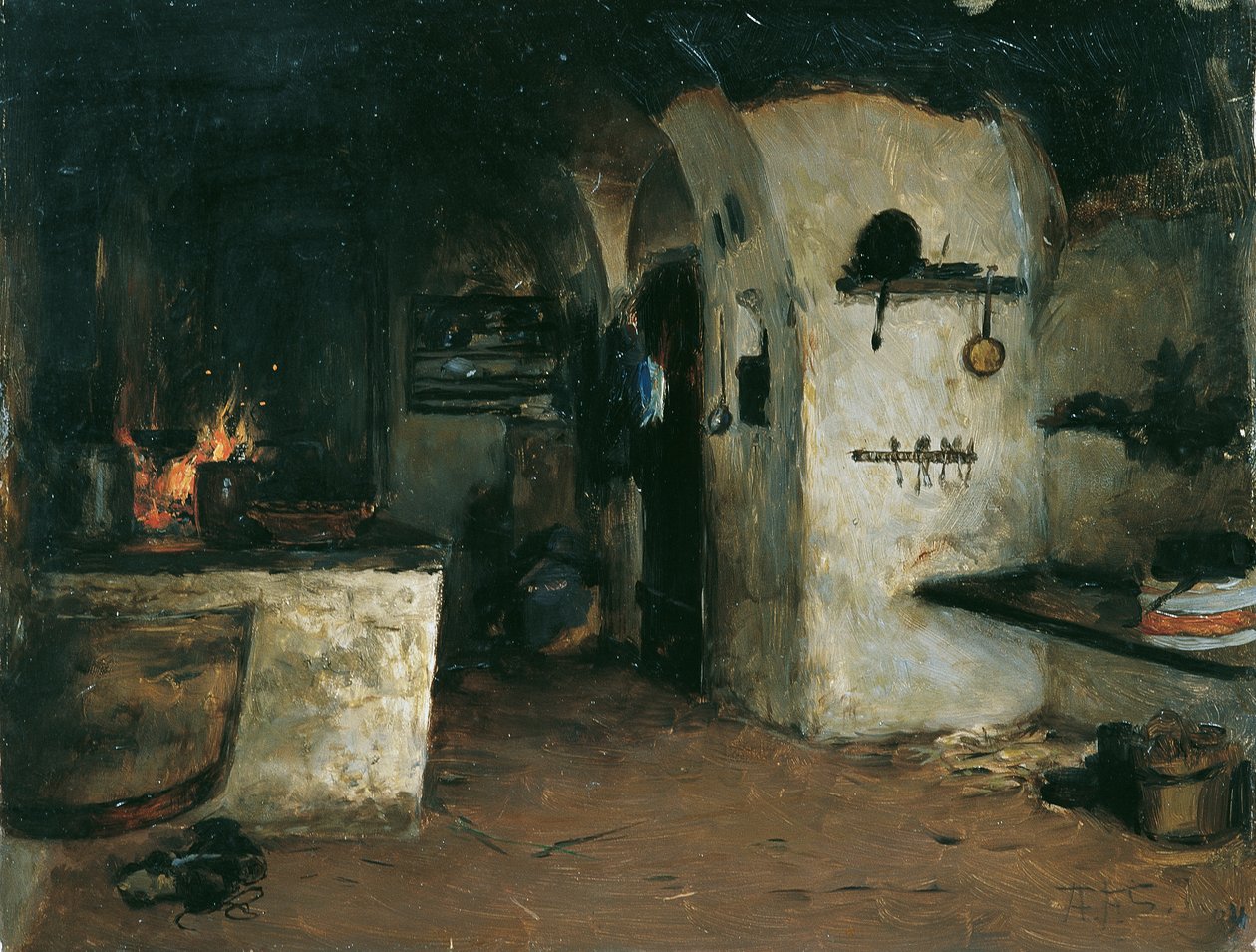 røg køkken af Adalbert Franz Seligmann
