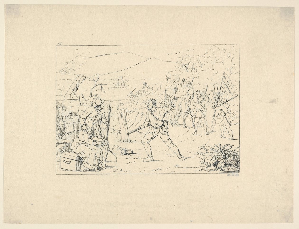 Dannelse af guerillabands fra konfødererede krigsætsninger, 1861-63. af Adalbert John Volck