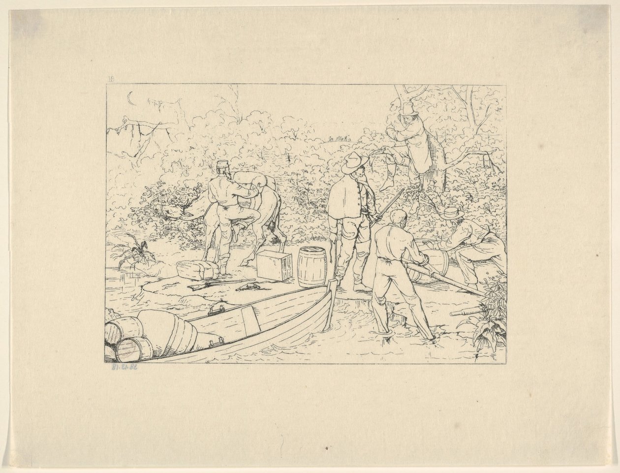 Indsmugling af medicin til syden fra konfødererede krigsætsninger, 1861-63. af Adalbert John Volck