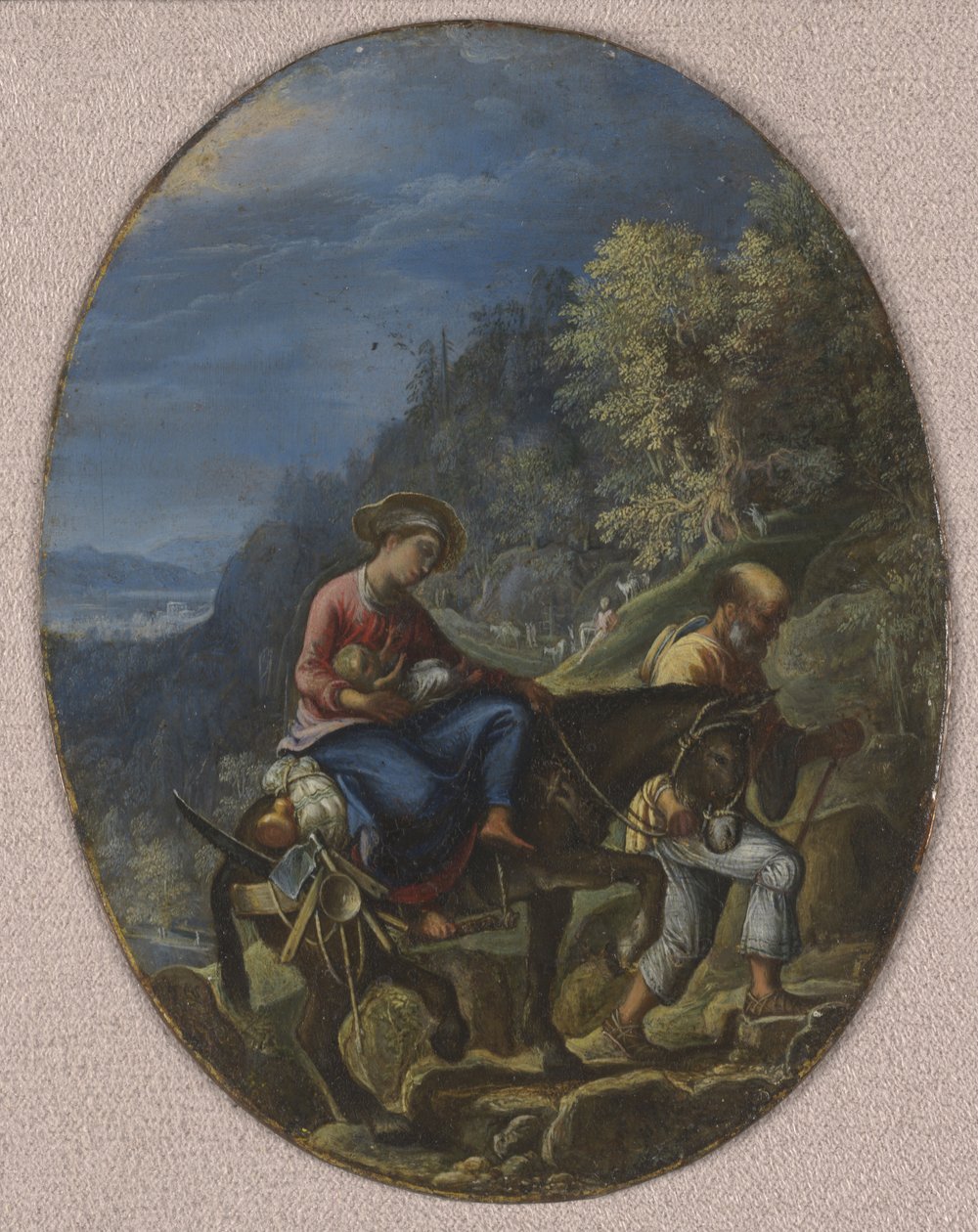Flugten til Egypten af Adam Elsheimer