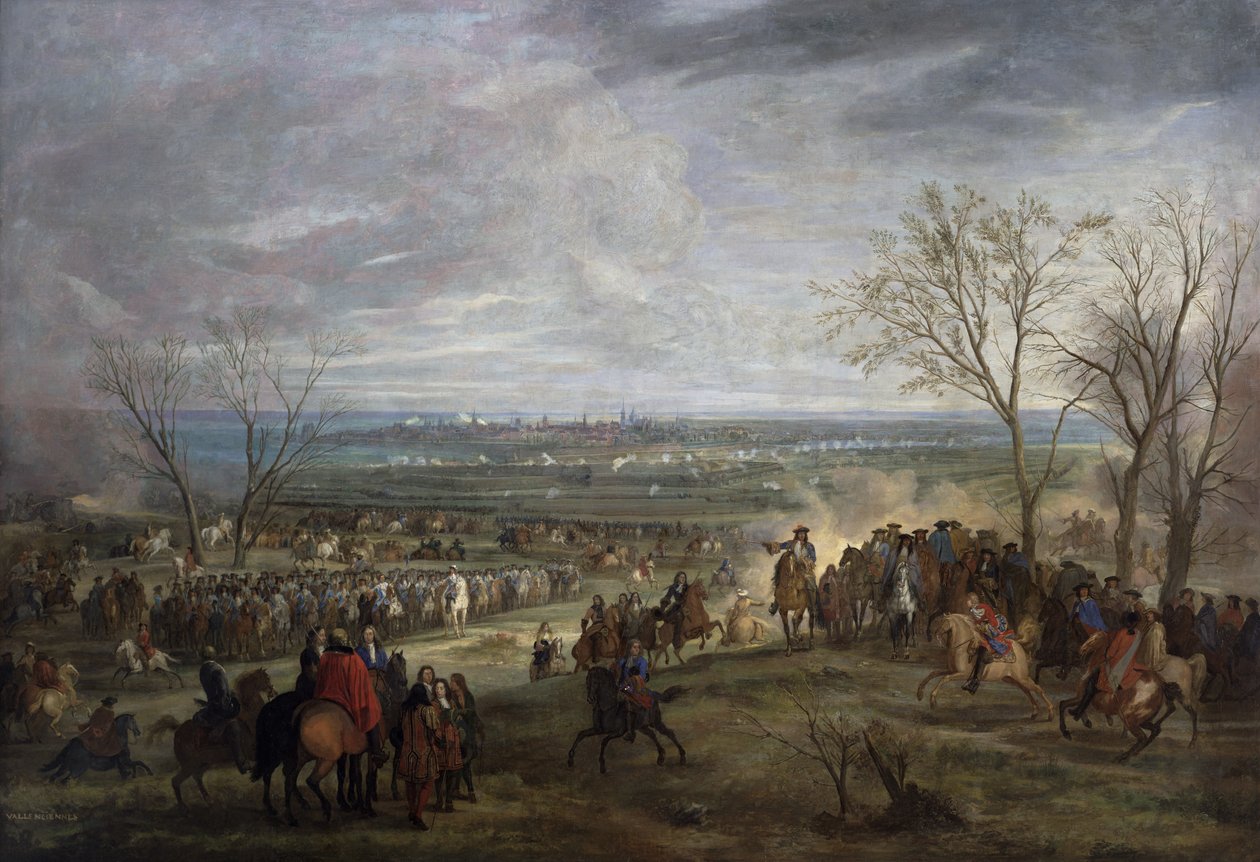 Belejringen af Valenciennes, 1677 af Adam Frans van der Meulen