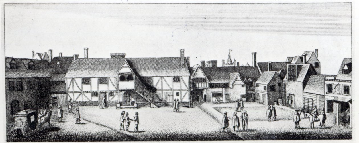 South View af Arundel House i London, ætset af Wenceslaus Hollar i 1646 og udgivet i 1792 af Adam Alexius Bierling