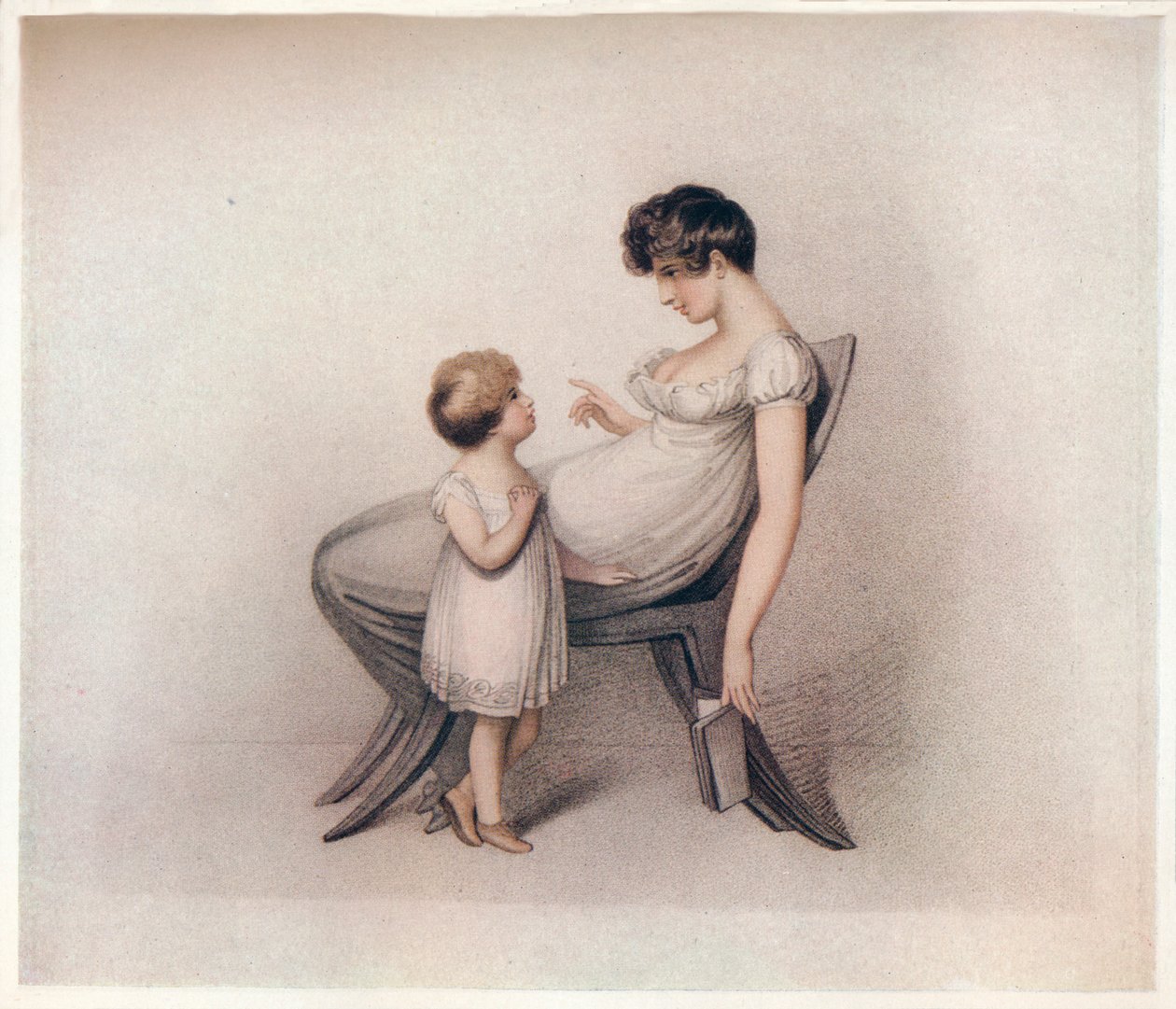 Jeg kunne ikke lære min bog Mama, c1810 af Adam Buck