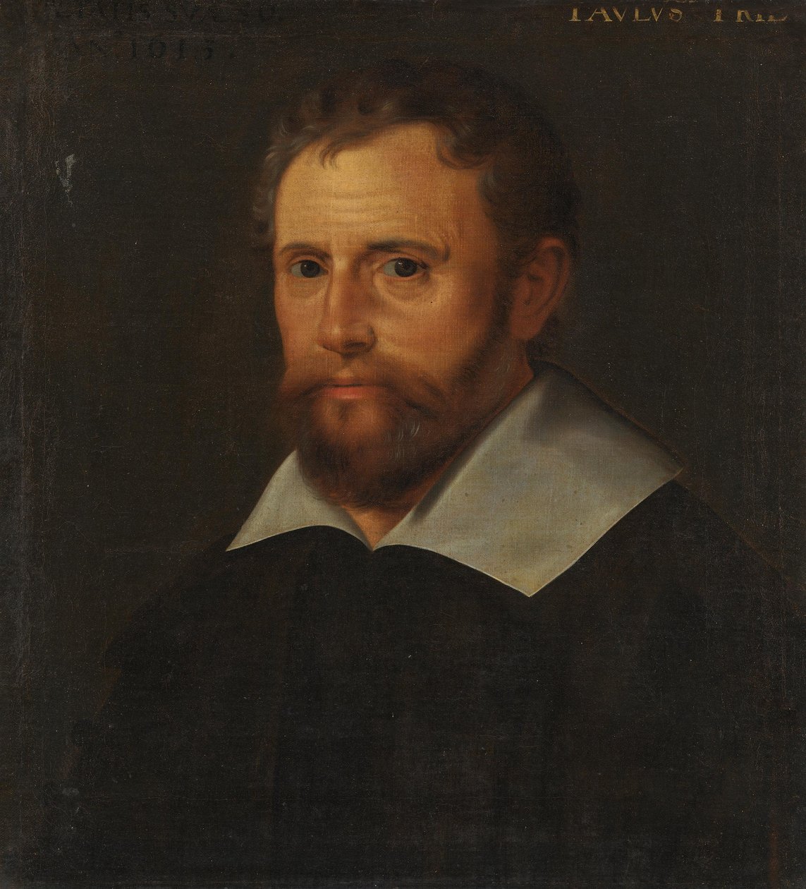 Portræt af Paul Bril (tilskrevet) af Adam Elsheimer