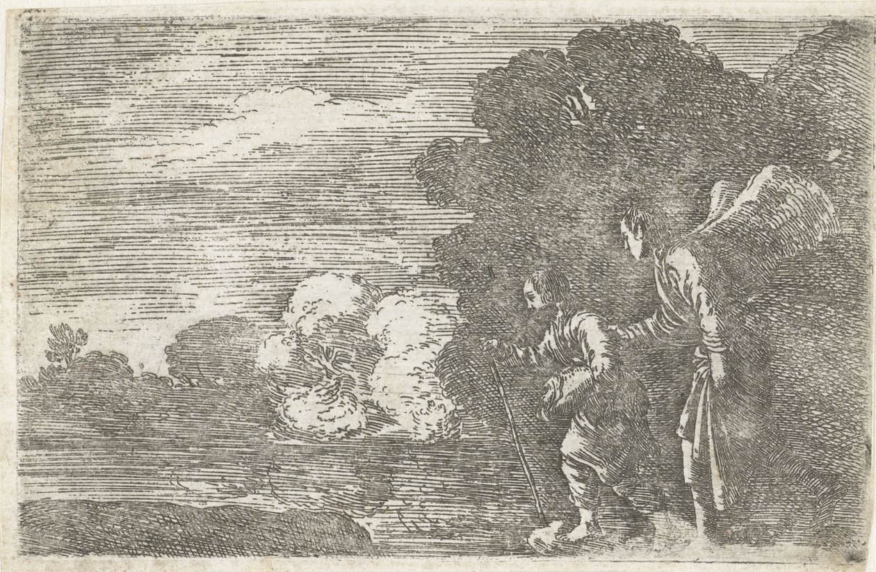 Tysk: Tobias und der Engel Tobias and the Angel
























" af Adam Elsheimer