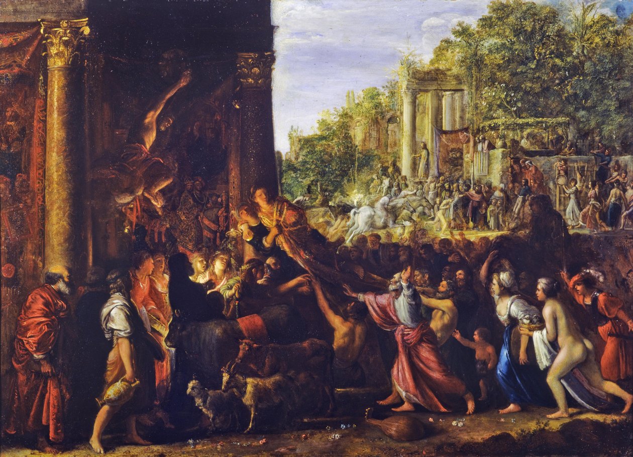 Den tilfredse af Adam Elsheimer