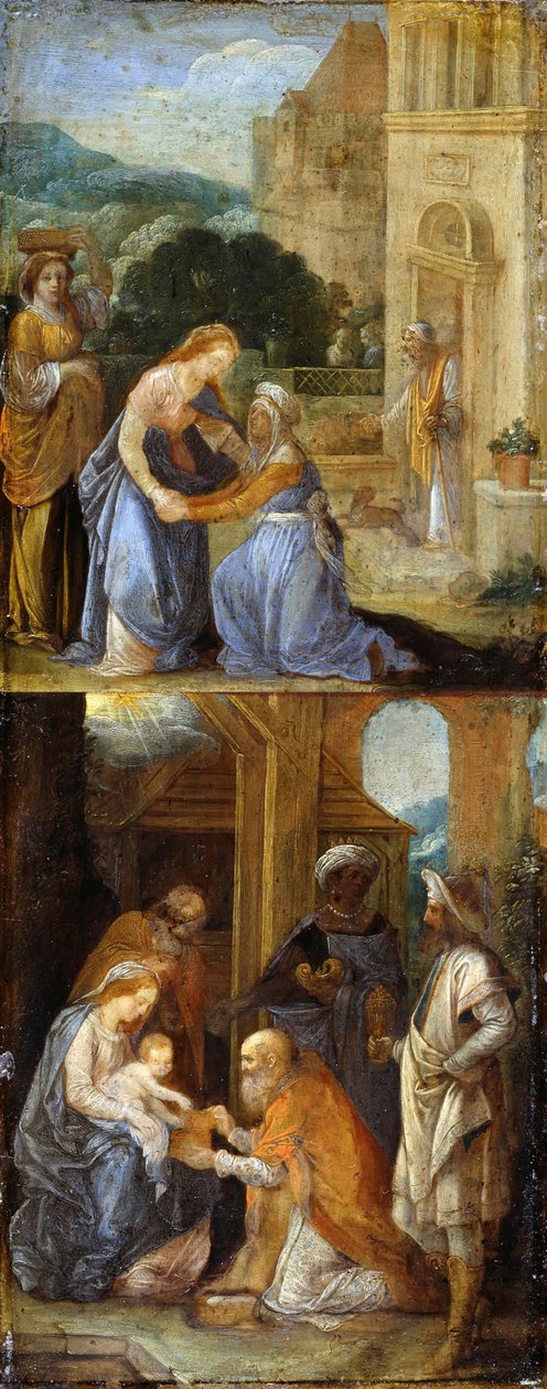 Scener fra Jomfruens liv, 1578-1610 af Adam Elsheimer