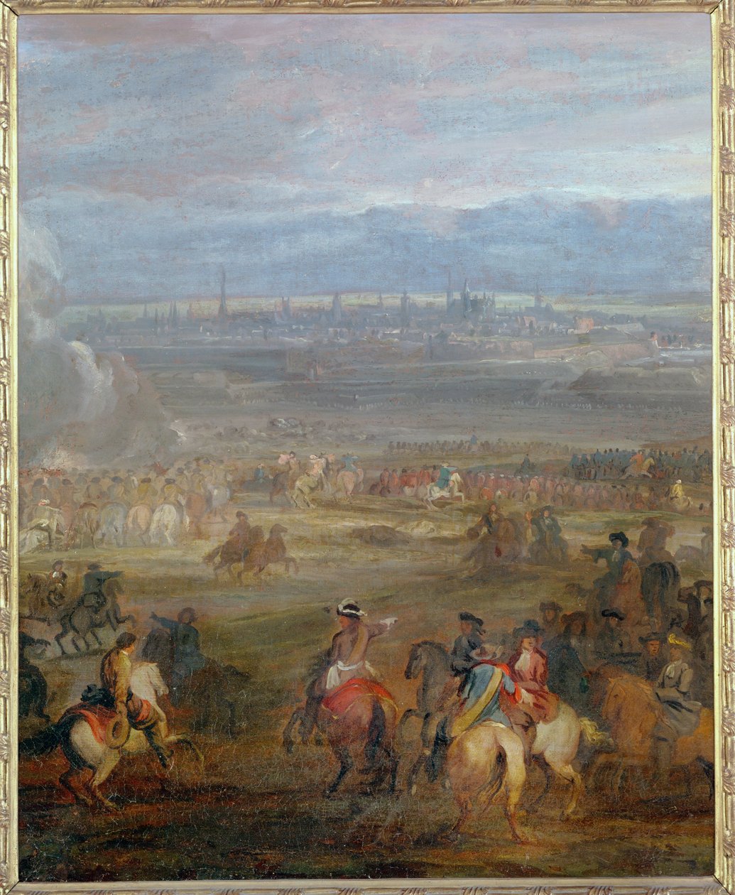 Belejringen af Valenciennes ... af Adam Frans van der Meulen