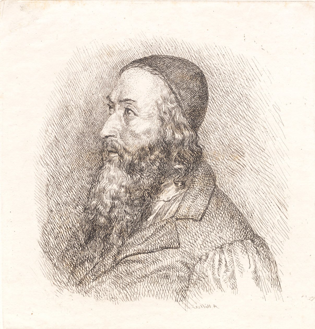Rabbiner Salomon Thurcorvitsch af Adam Müller