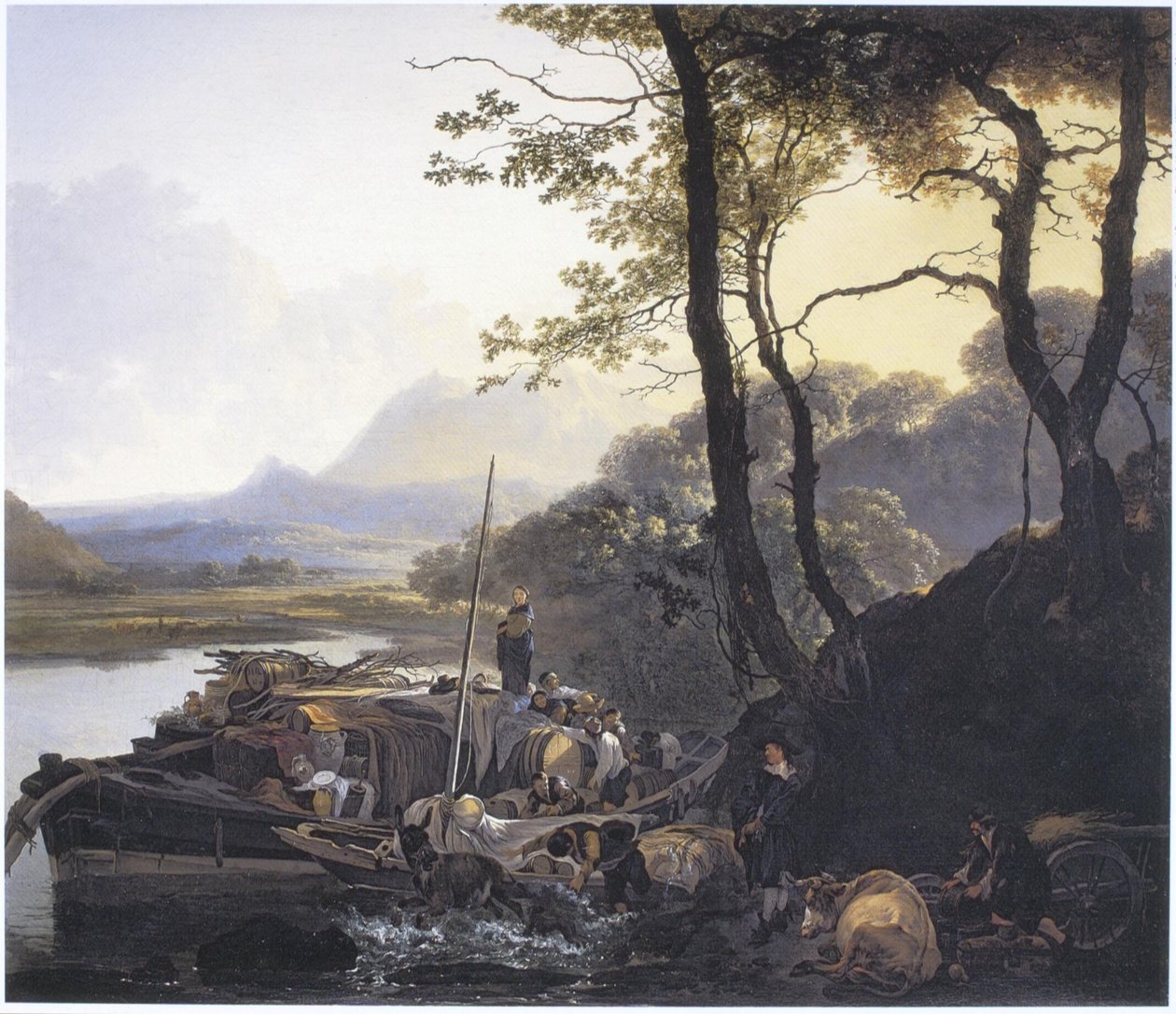 Færgen af Adam Pynacker