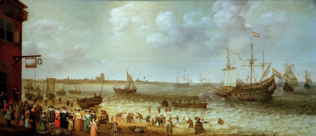 Maas ved Den Briel af Adam Willarts