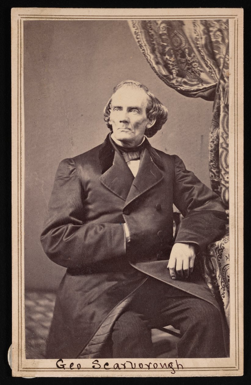 Portræt af George Scarborough, 1862-1863. af Addis and Noel