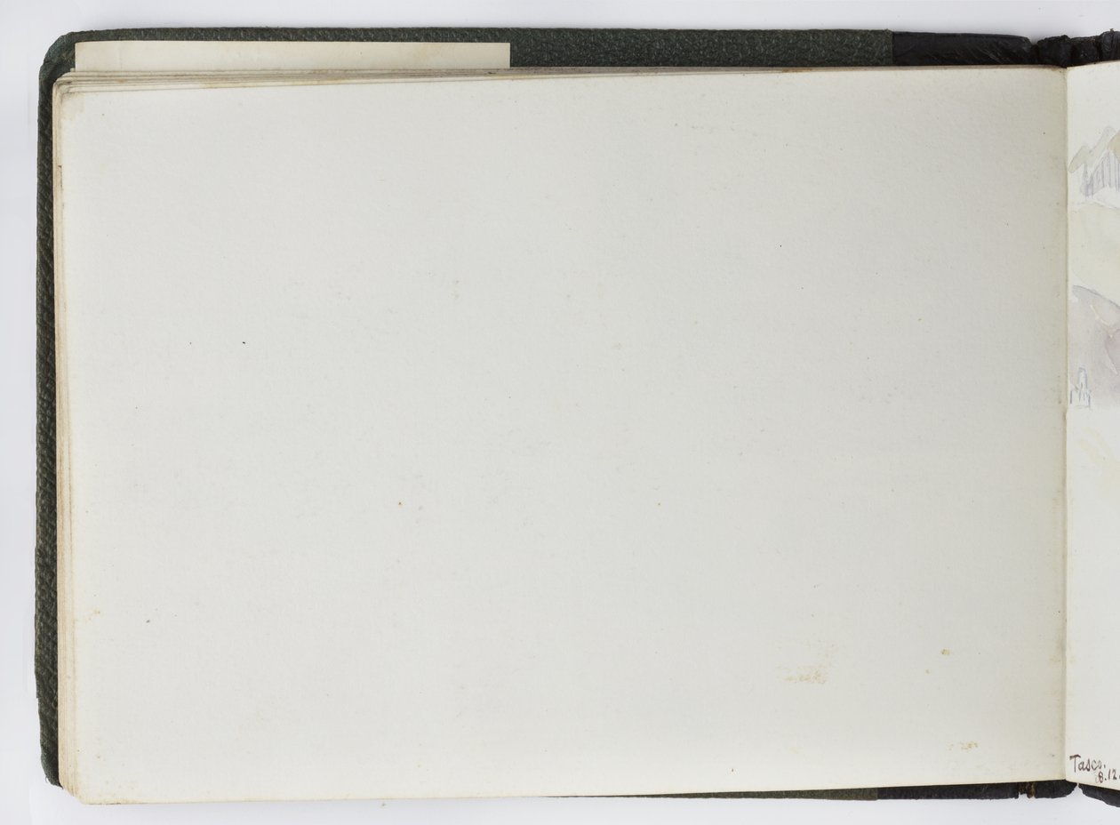 Skitsebog med akvareller, tegninger og noter, Mexico, 1896-1898 (akvarel) af Adela Breton