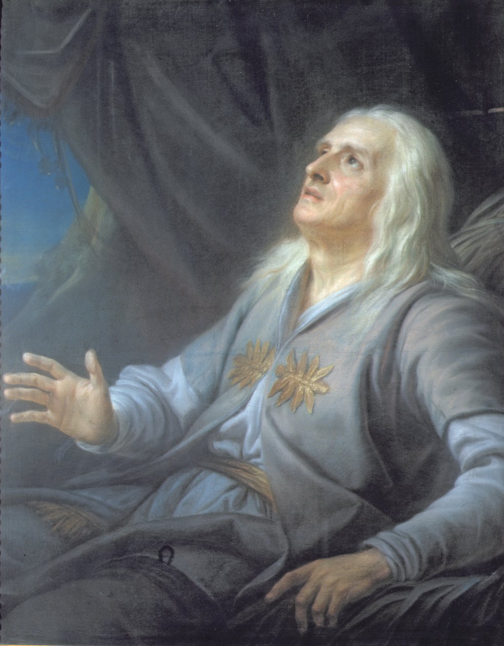 Skuespilleren J.B. Brizard (1721-91) i rollen som 