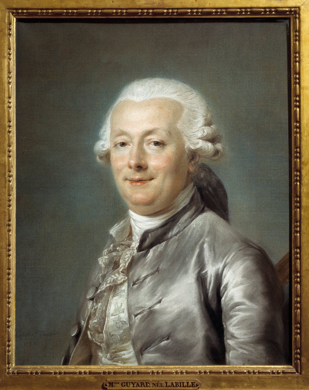 Portræt af Jean Jacques Bachelier (1724-1806) fransk maler. Maleri af Adelaide Labille-Guiard (Labille Guiard af Adelaide Labille Guiard