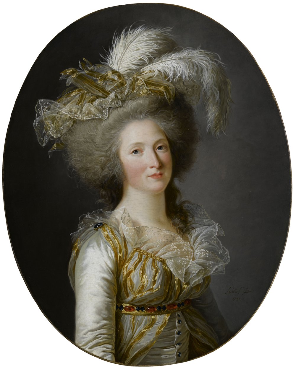 Elisabeth Philippine Marie Helene de Bourbon af Adelaide Labille Guiard