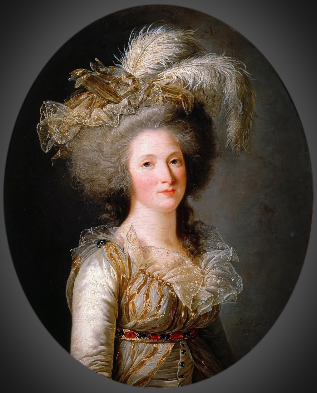 Elisabeth Philippine Marie Helene de Bourbon af Adelaide Labille Guiard