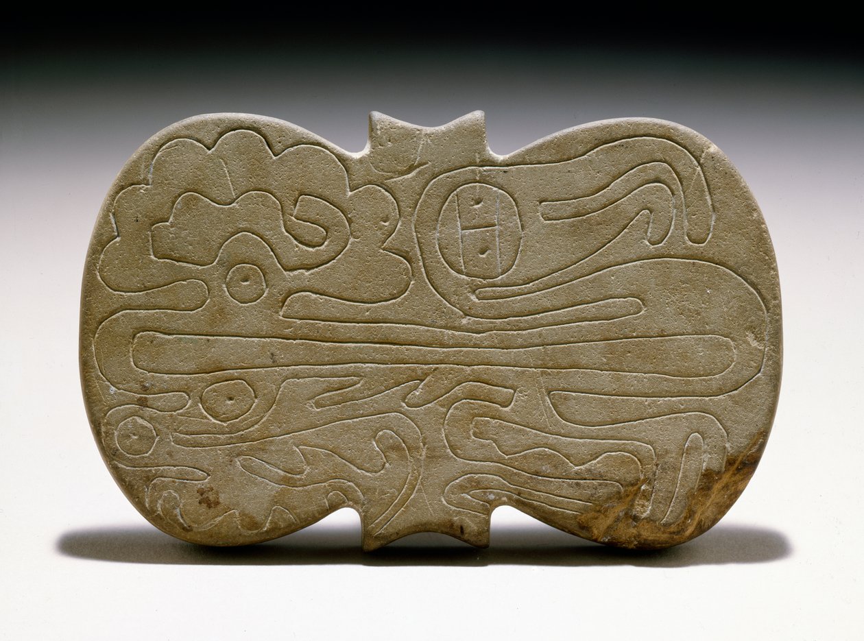 Berlin Tablet, Late Adena, 400 BC-1 AD (sandsten) af Adena culture
