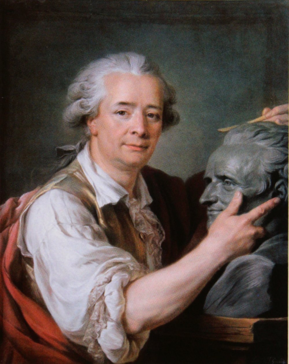 Augustin Pajou af Adelaide Labille Guiard