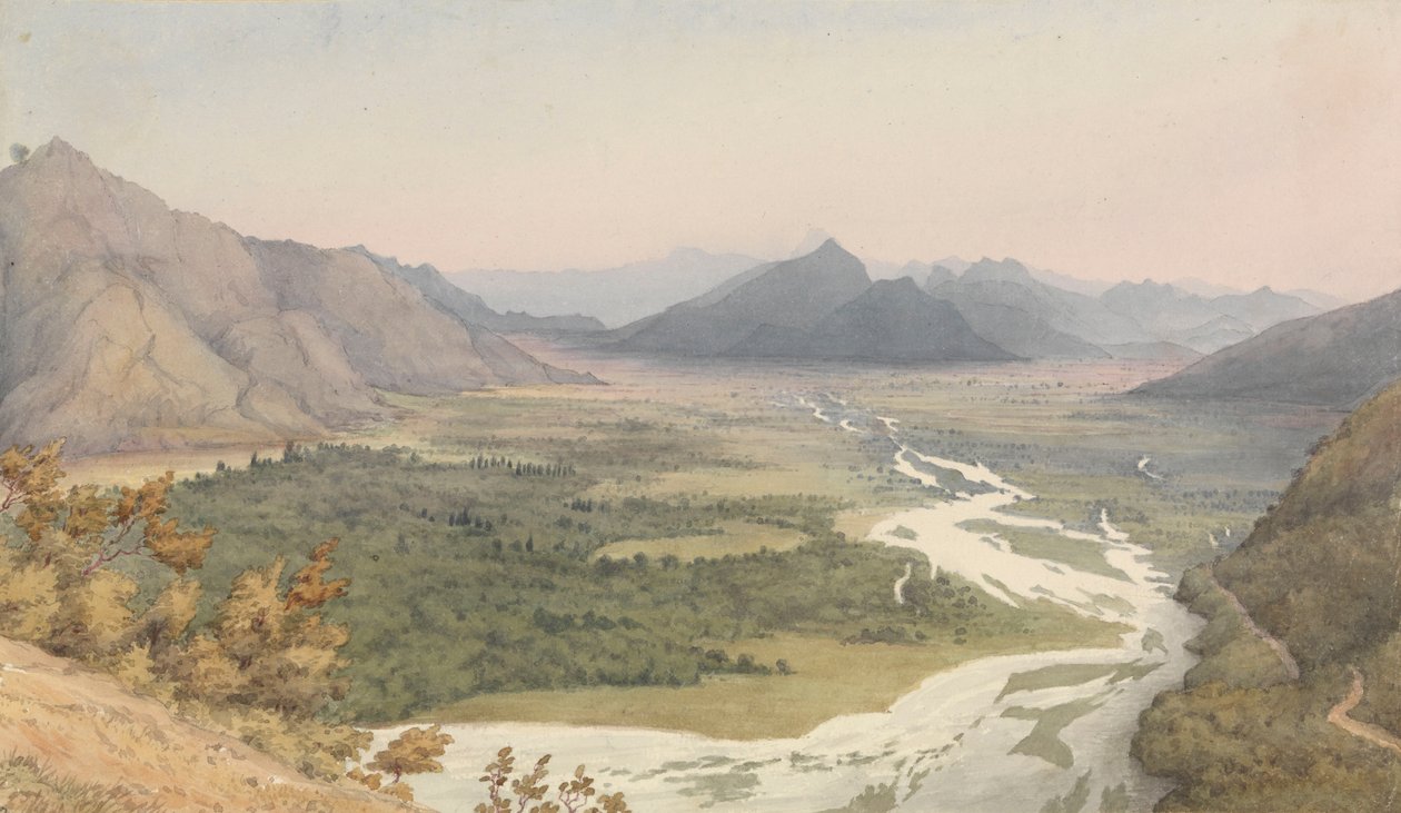 "Mellem San Felipe de Aconcagua og Quillota, Chile, 16. januar 1851 af Admiral Sir Edward Gennys Fanshawe