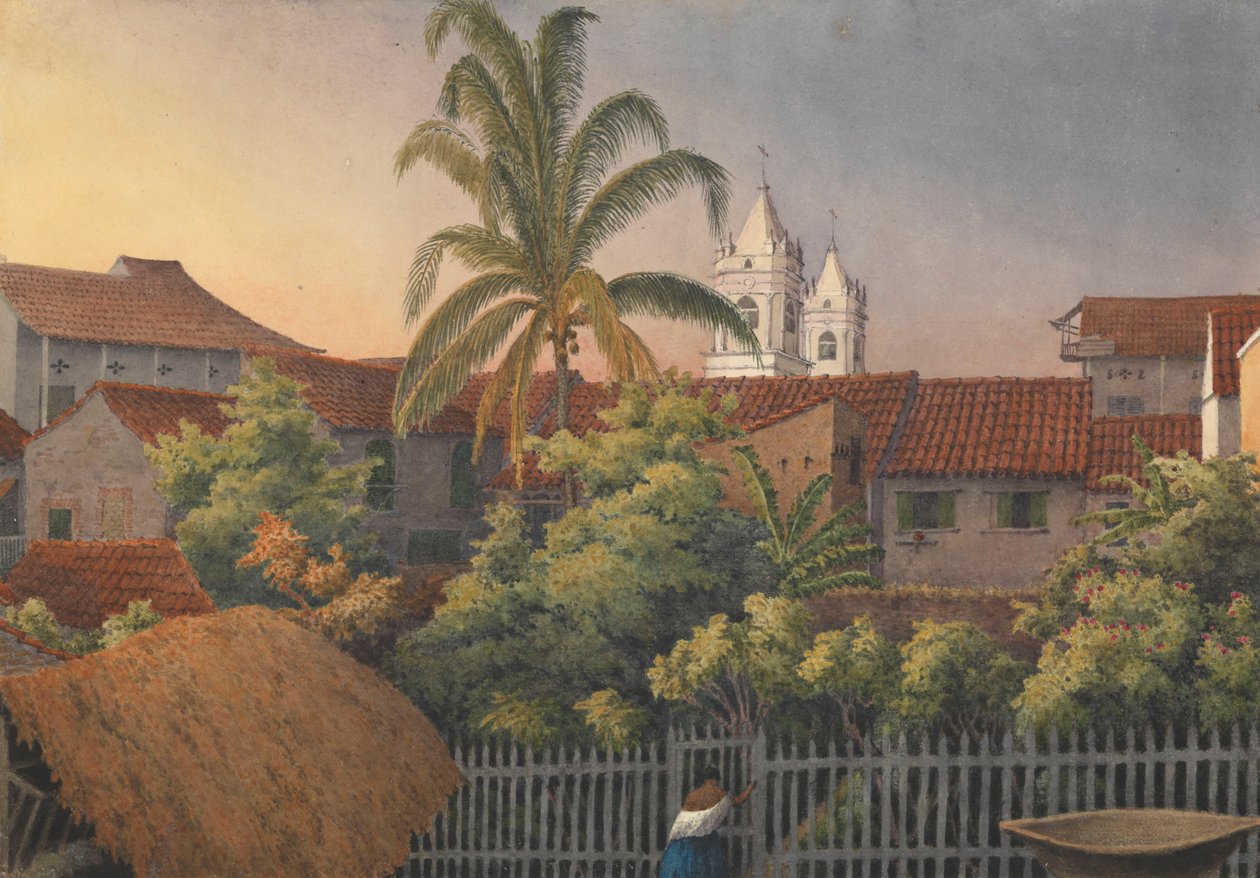 "Fra et bagvindue i Panama, 10. marts 1850 af Admiral Sir Edward Gennys Fanshawe