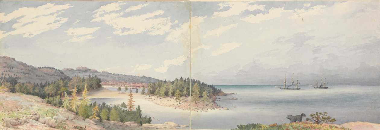 Hogland, 24. august 1855, Finland af Admiral Sir Edward Gennys Fanshawe