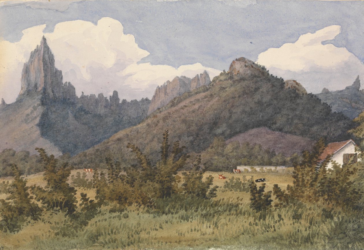 "I Eimeo [Moorea, Samfundsøerne], 27. august 1849 af Admiral Sir Edward Gennys Fanshawe