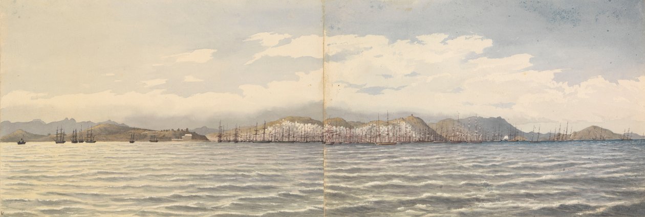 "San Francisco, Californien, 6. oktober 1851 af Admiral Sir Edward Gennys Fanshawe