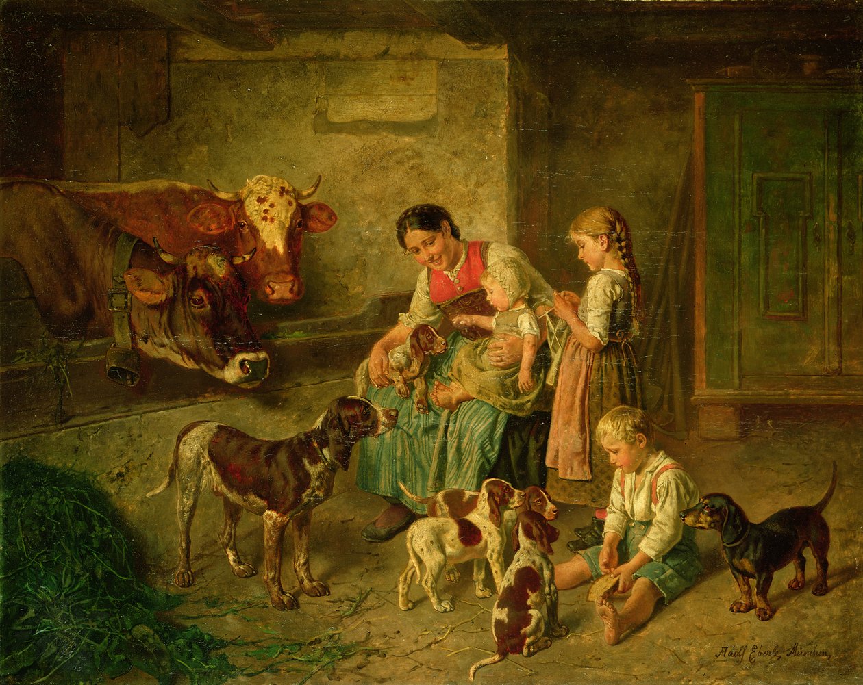 Tilfredshed af Adolf Eberle