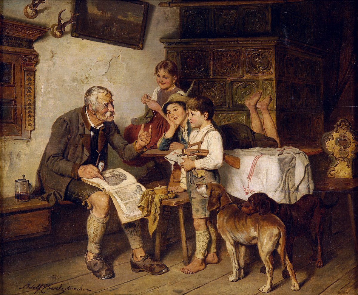 Den naturhistoriske lektion af Adolf Eberle