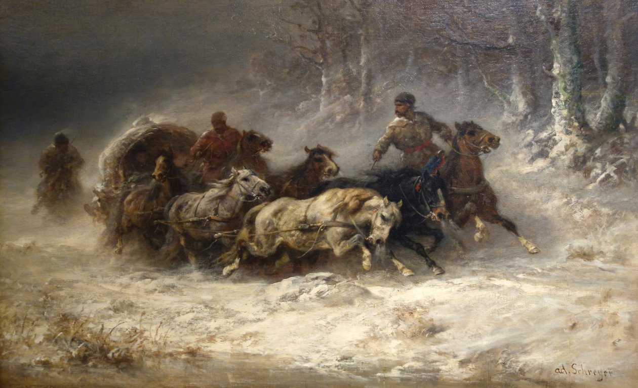 Flygt fra Moskva af Adolf Schreyer