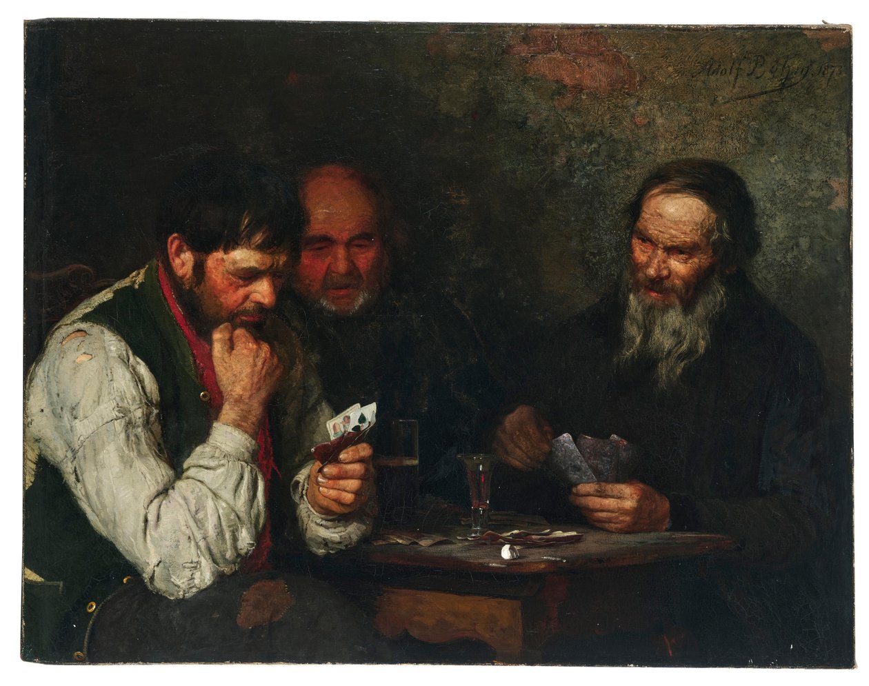 Adolph Böhm kortspiller af Adolf Bohm