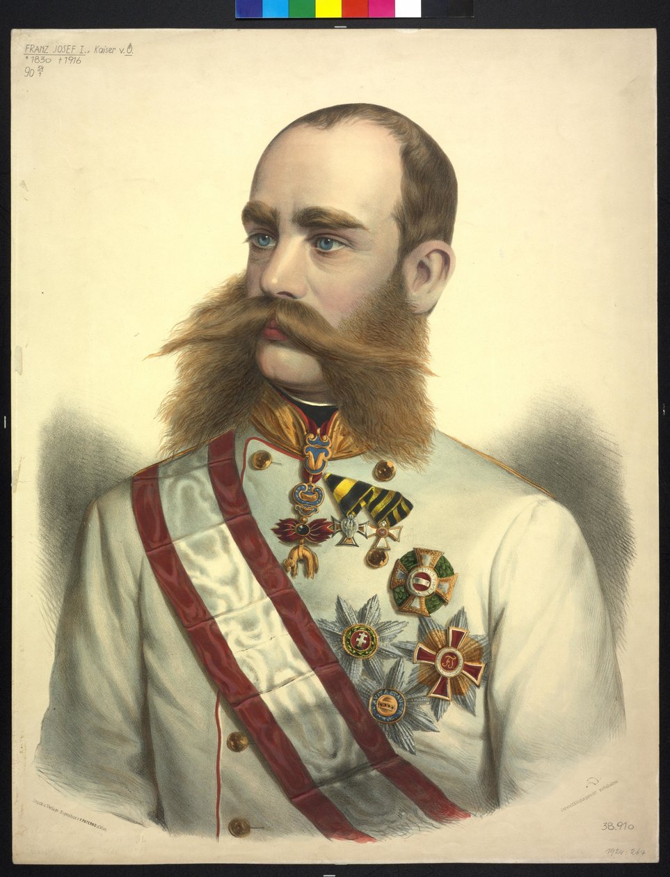 Kejser af Østrig Franz Joseph I af Adolf Dauthage