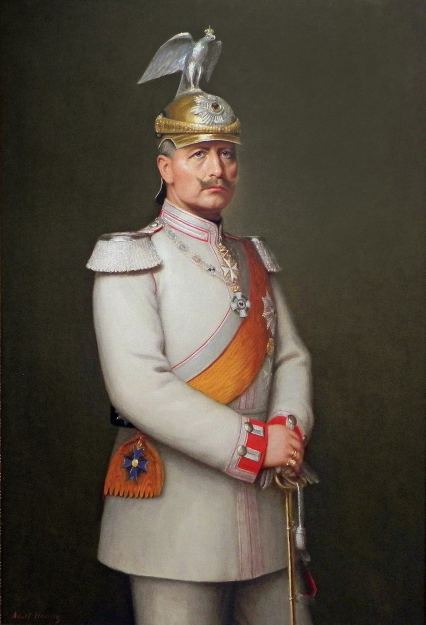 Kejser Wilhelm II, 1910 af Adolf Emil Hering