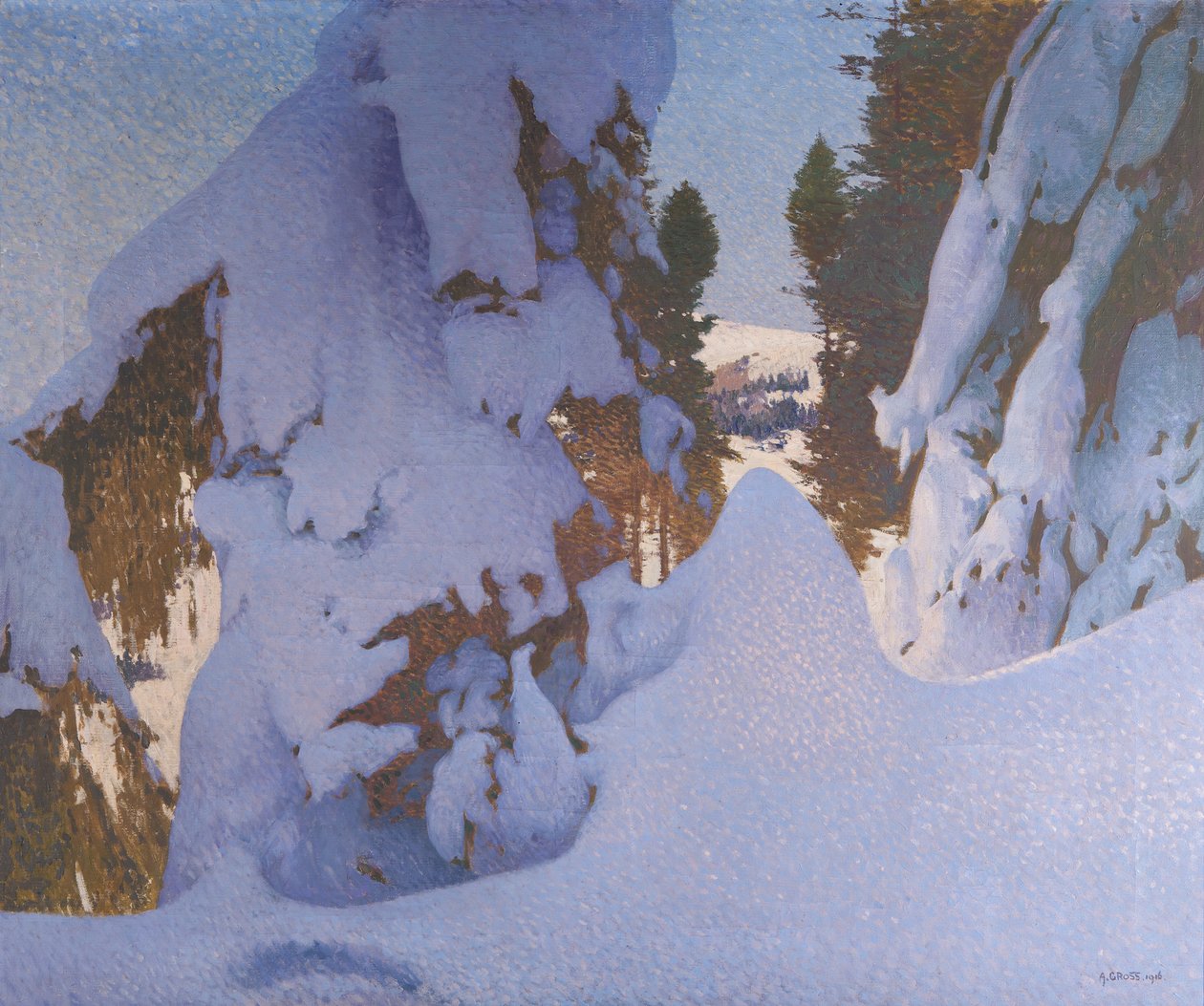 Vinter af Adolf Gross