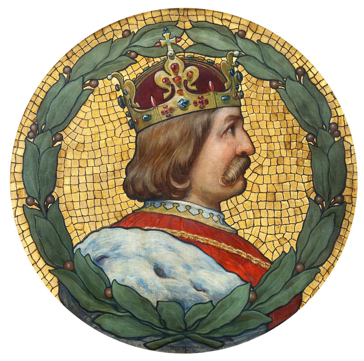 George af Podebrady, 1900 af Adolf Liebscher
