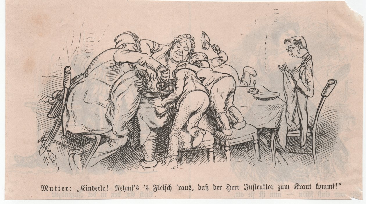 Glad instruktør af Adolf Oberländer