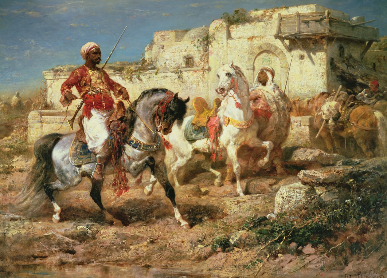 arabiske ryttere af Adolf Schreyer