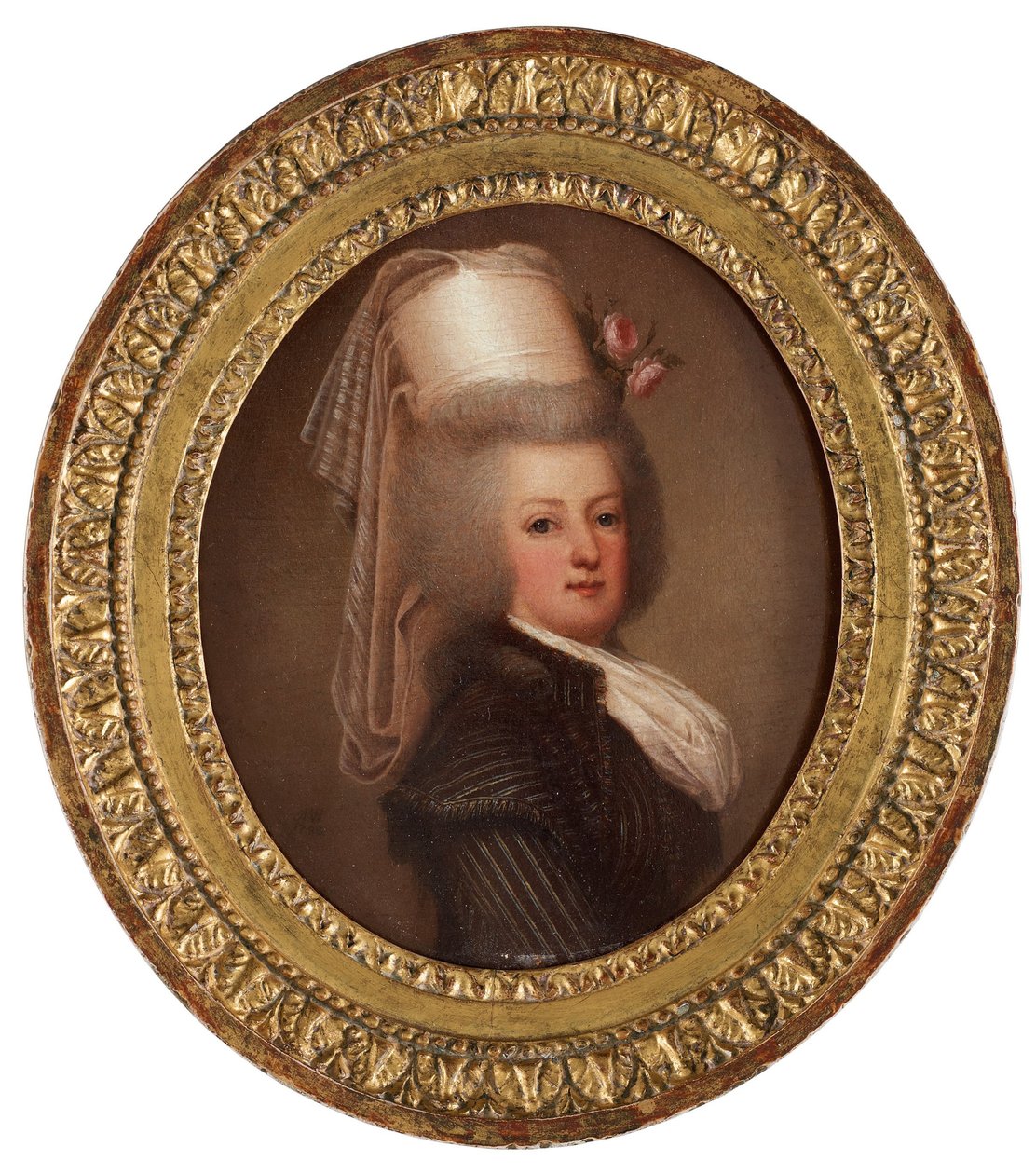 Portræt af dronning Marie Antoinette af Frankrig 1755-1793, 1789 af Adolf Ulrich Wertmuller