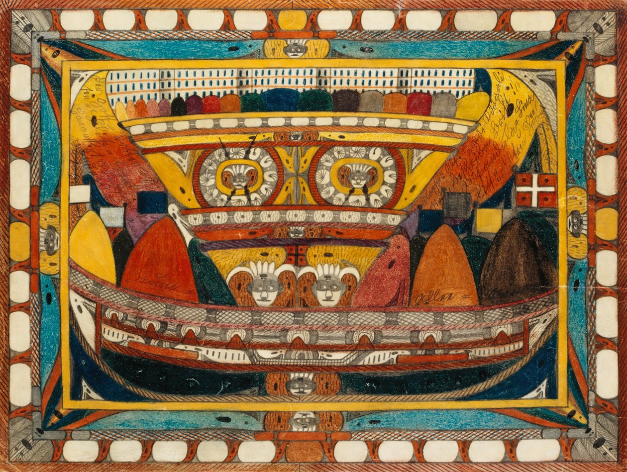 Guden af Adolf Wolfli