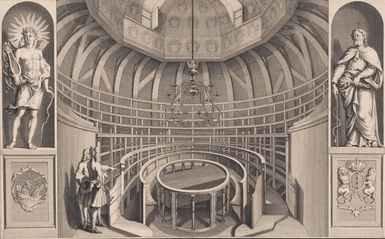 Anatomisk teater i Waaggebouw af Adolf van der Laan
