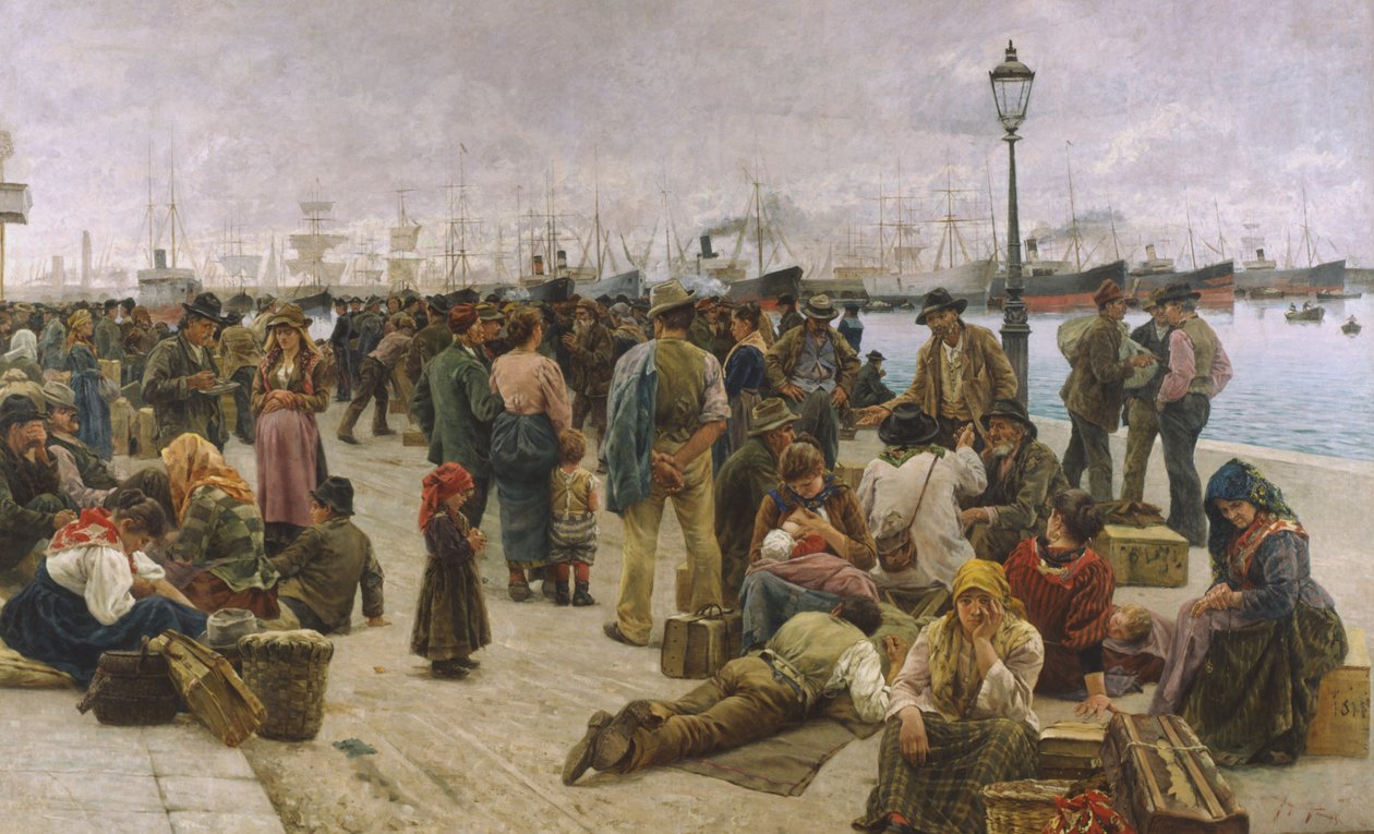 Emigranter af Adolfo Tommasi