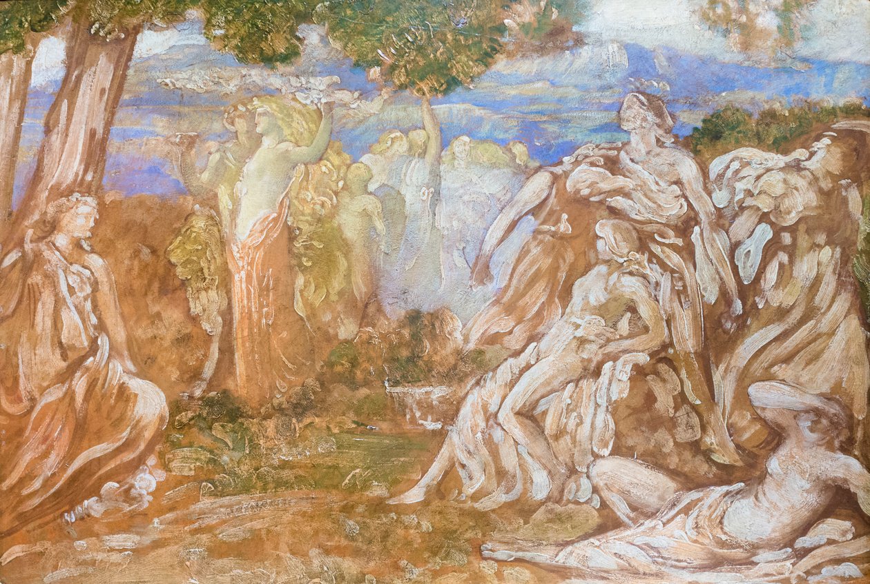 Venus og Adonis af Adolfo de Carolis
