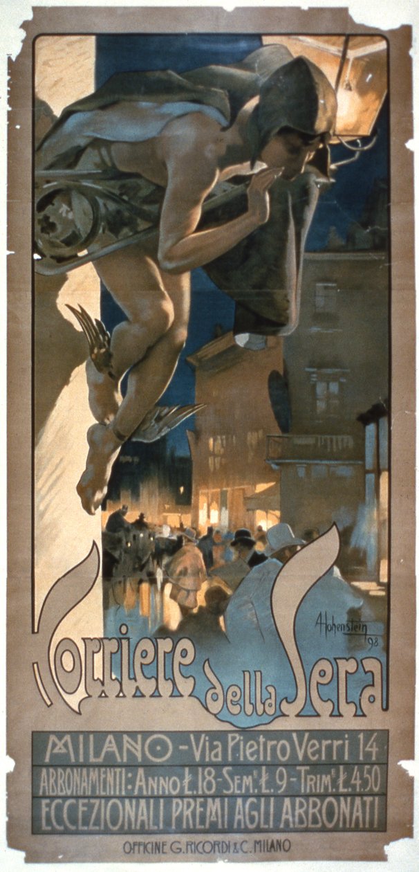 Plakat, der reklamerer for 