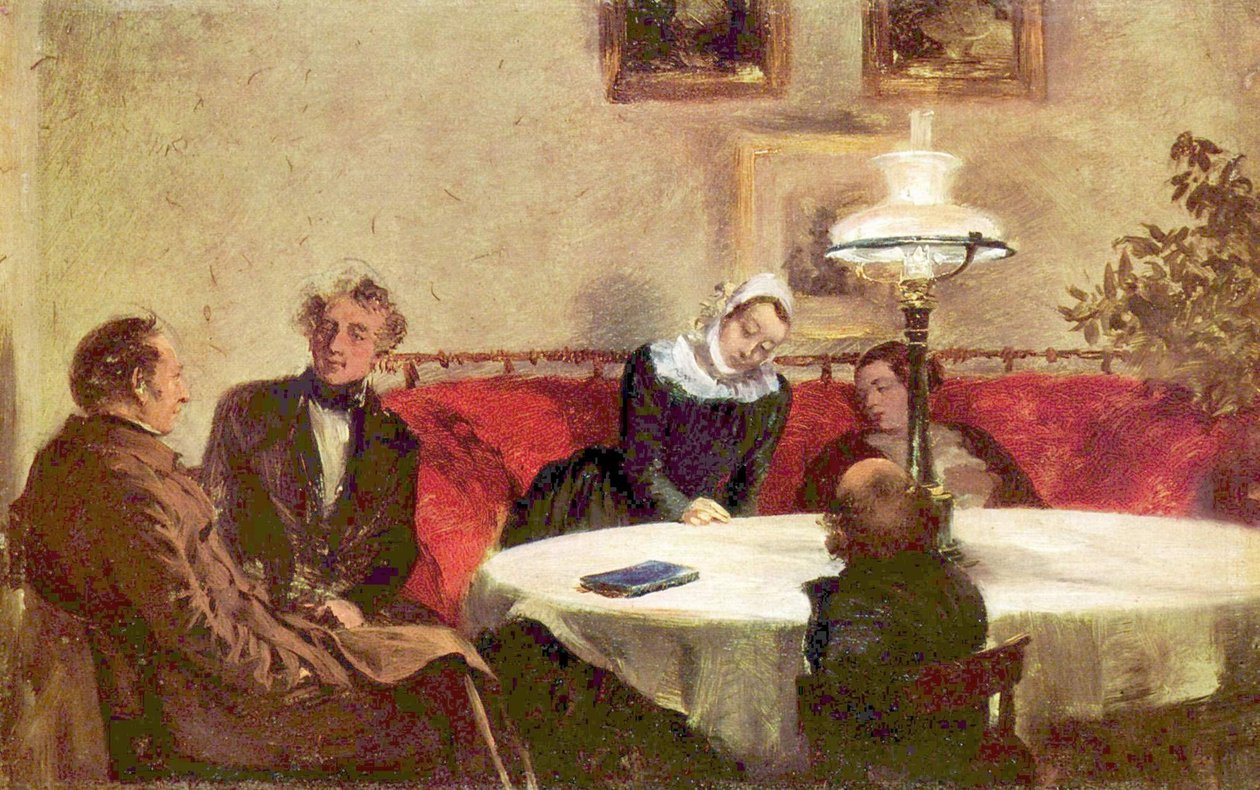 Aftenfest af Adolph Menzel