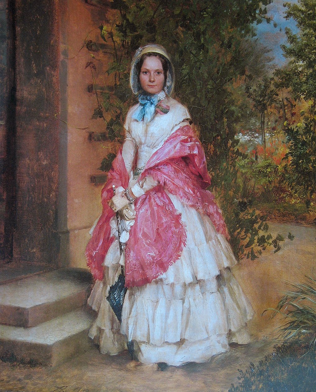 Clara Schmidt von Knobelsdorff af Adolph Menzel