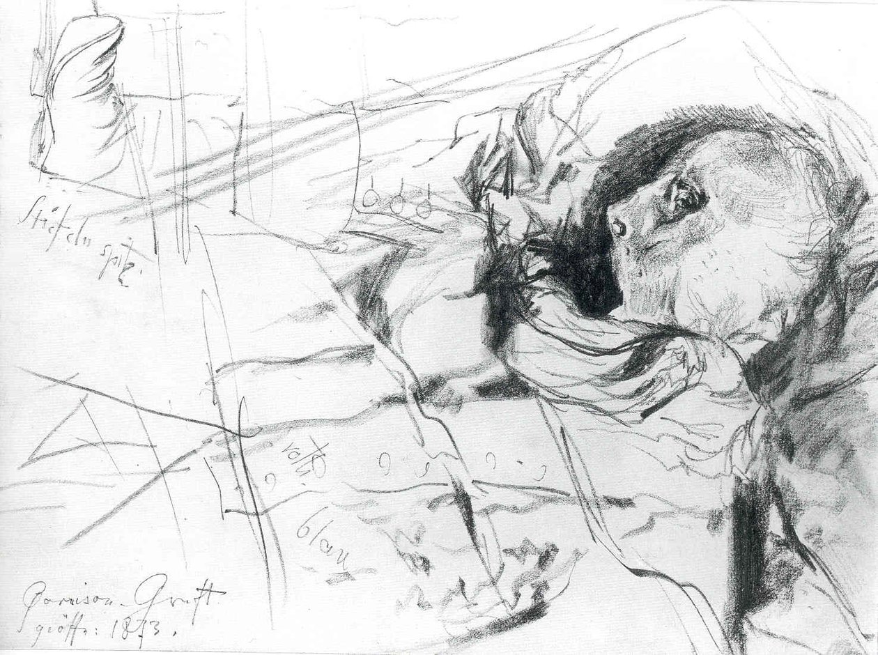 Kranier og støvler af Adolph Menzel