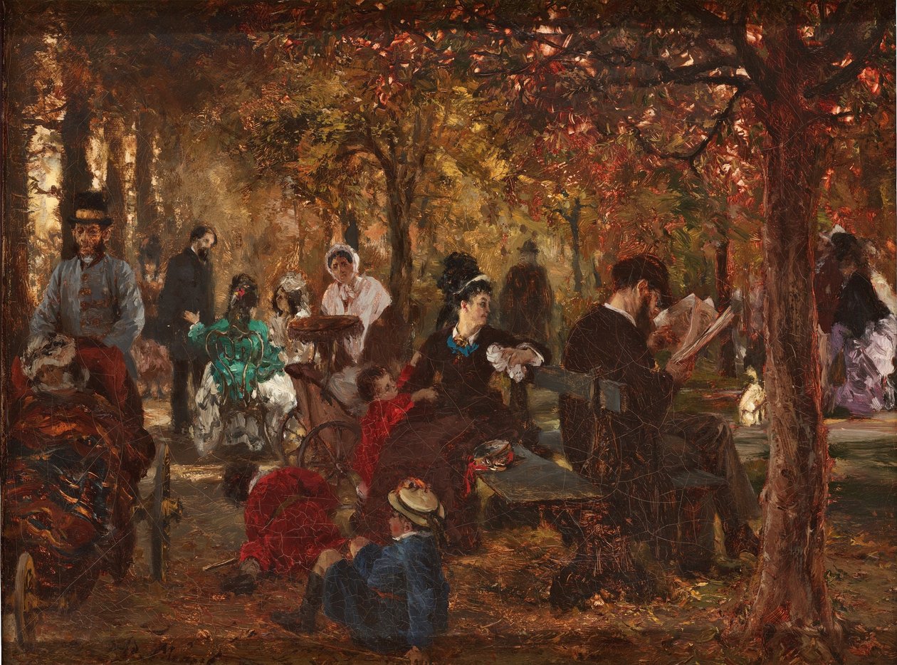 I Luxembourg Have af Adolph Menzel